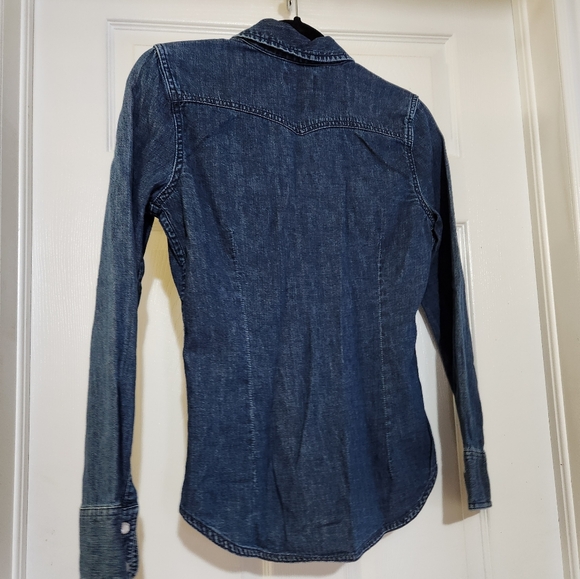 Levi's Blue Jean shirt, size XS - Picture 7 of 7